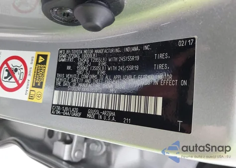 2017 Toyota Highlander Limited from USA, damaged, VIN 5TDDZRFHXHS393913